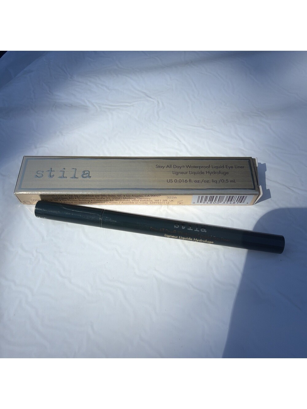Stila Stay All Day Waterproof Liquid EyeLiner .016 fl oz Intense Jade NIB